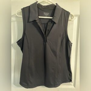 Black ATHLETA tank polo